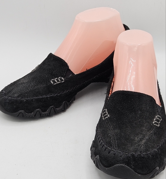 Sketchers leather slipon shoes size 7 - Picture 5 of 16